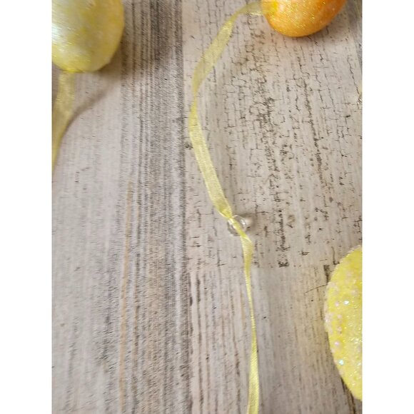 Easter beaded garland spring decor egg glitter sparkle unique tree - Picture 4 of 9